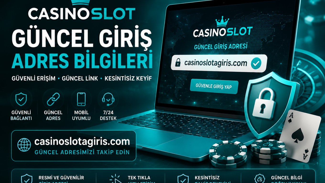 Casinoslot giriş yaparken zorlanmamanız için en iyi ve güncel adres bilgilerini derliyoruz.